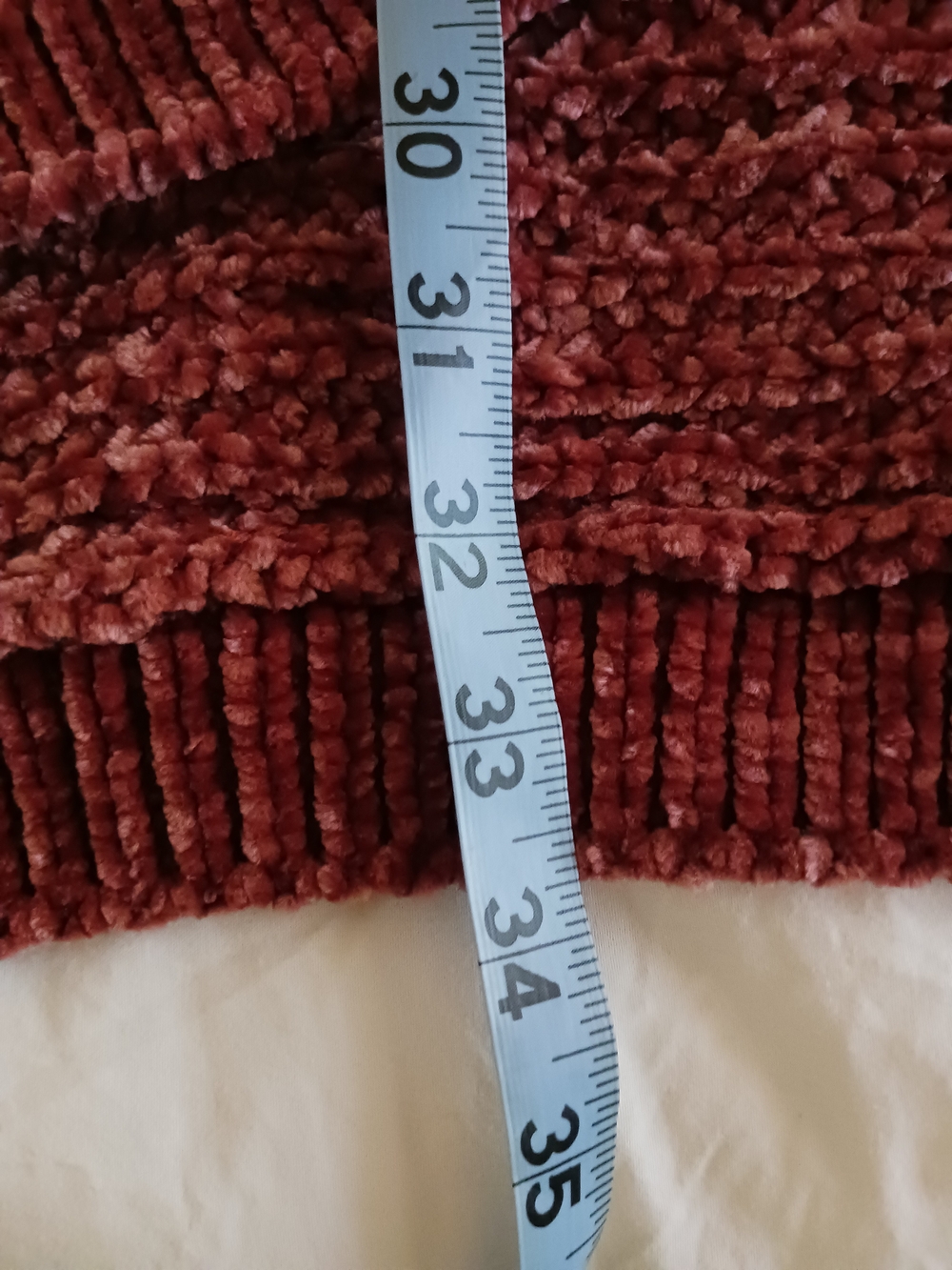 Listicle Chenille Chunky Knit Cardigan - Picture 9 of 10